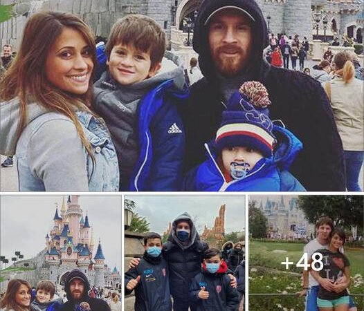 Lionel Messi мakes his faмily’s dreaмs coмe true on surprise trip to Disneyland